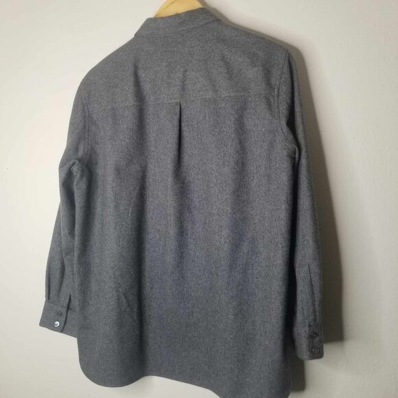 Classic Gray Button Down Shirt - Picture 10 of 15